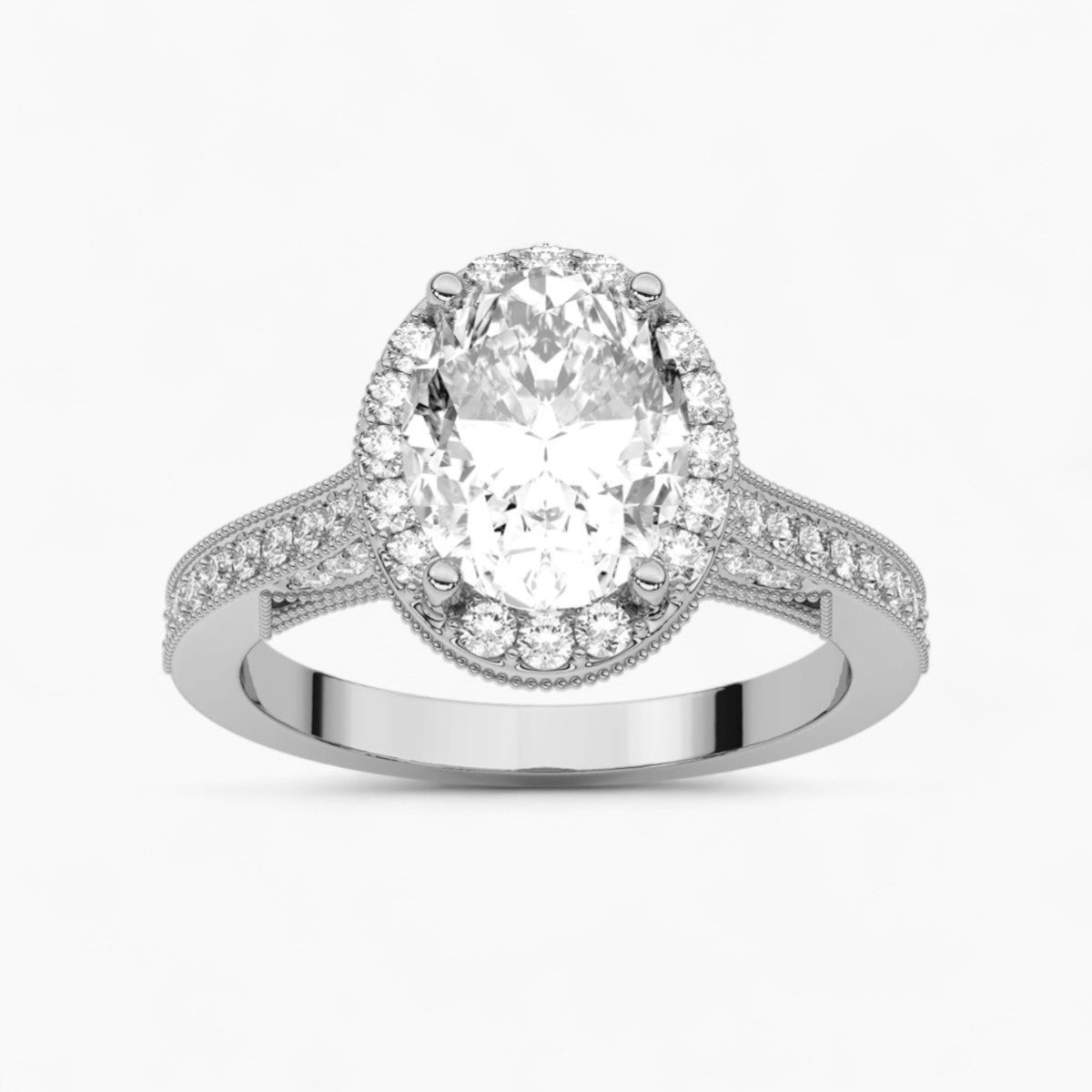 Blossom Sparkle Diamond Engagement Ring