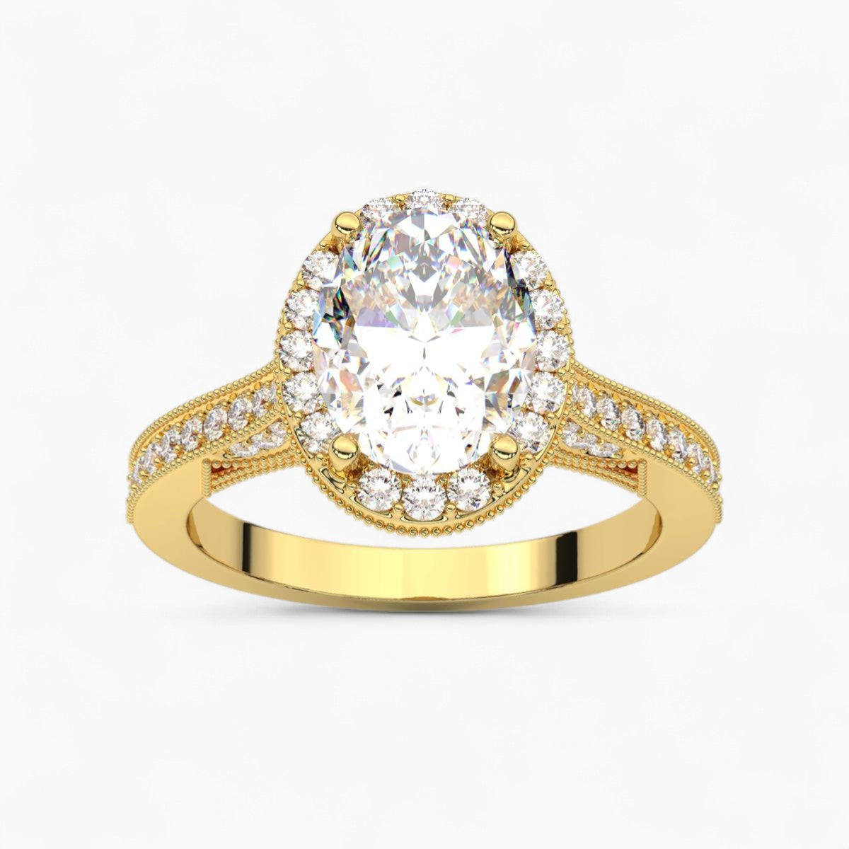 Blossom Sparkle Diamond Engagement Ring