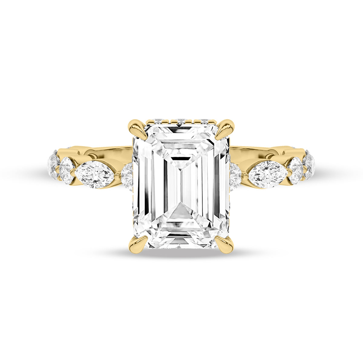 The Leaf Line Ring