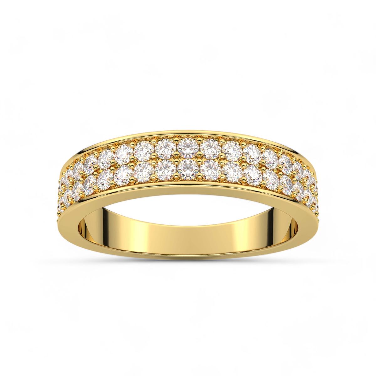 Double Row Round Cut Band