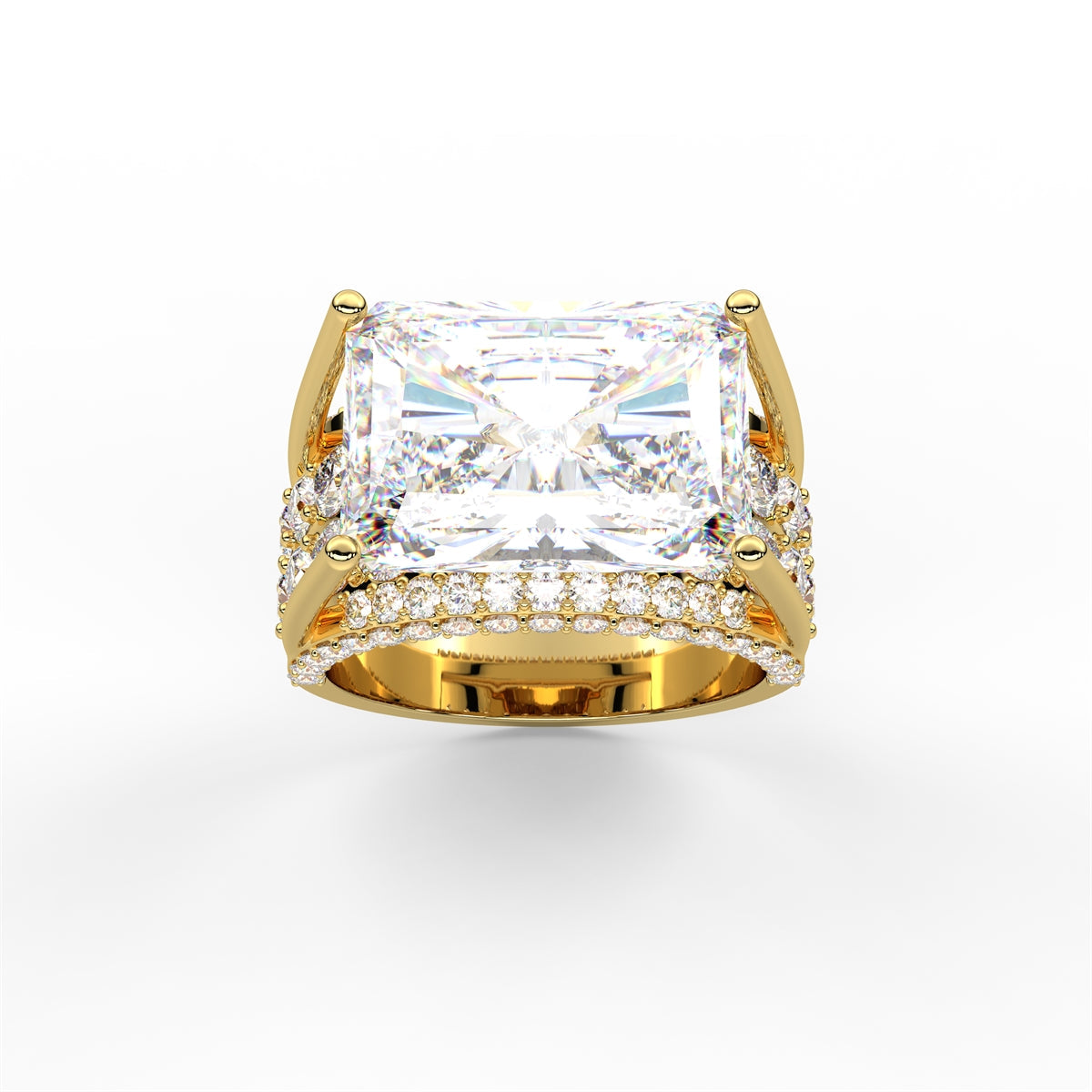 East West Radiant Luxury Ring