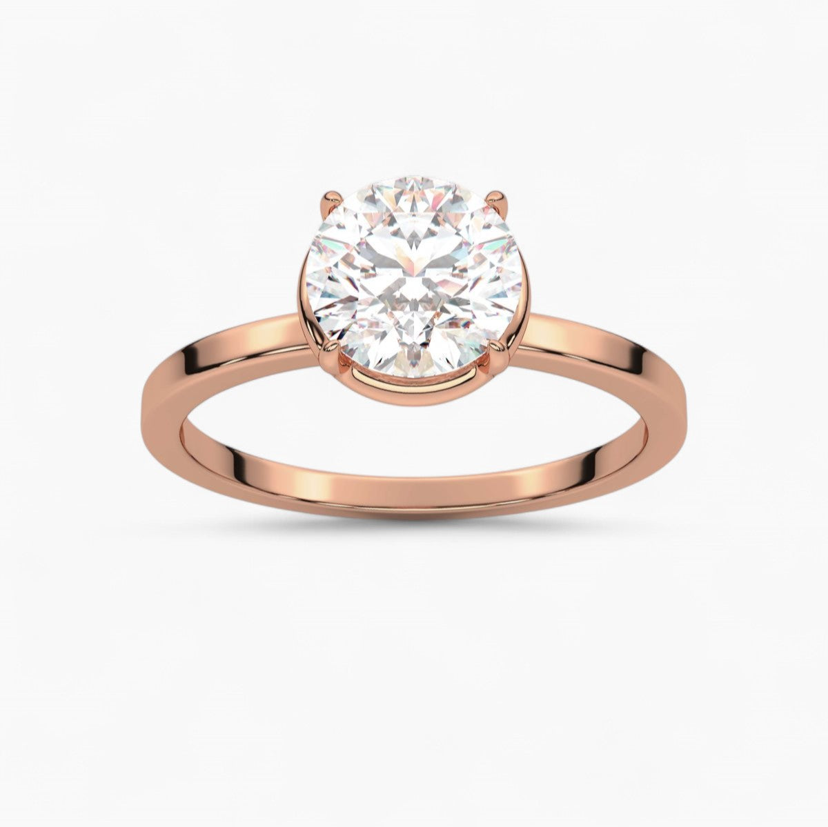 Diamond Solitaire Engagement Ring
