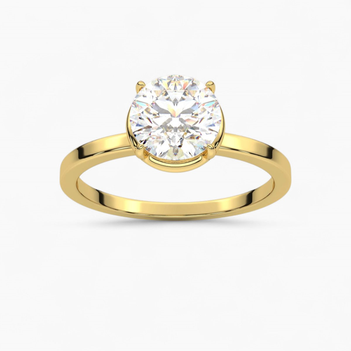 Diamond Solitaire Engagement Ring