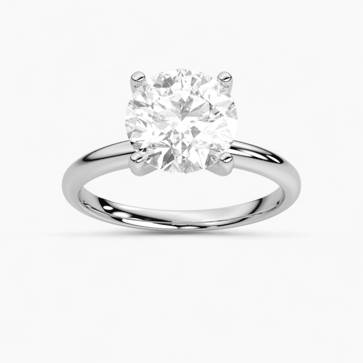 The Tapered Shank Solitaire Engagement Ring