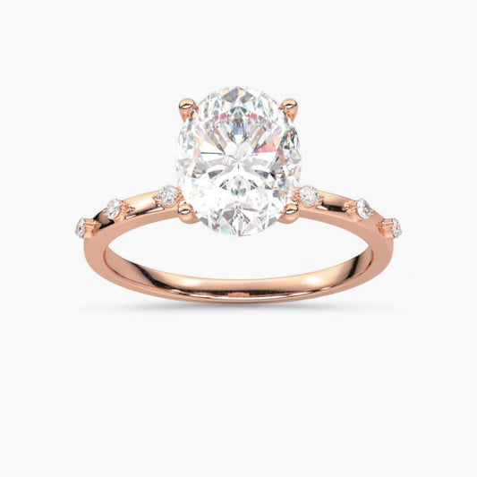 Elegantly Simple Diamond Engagement Ring