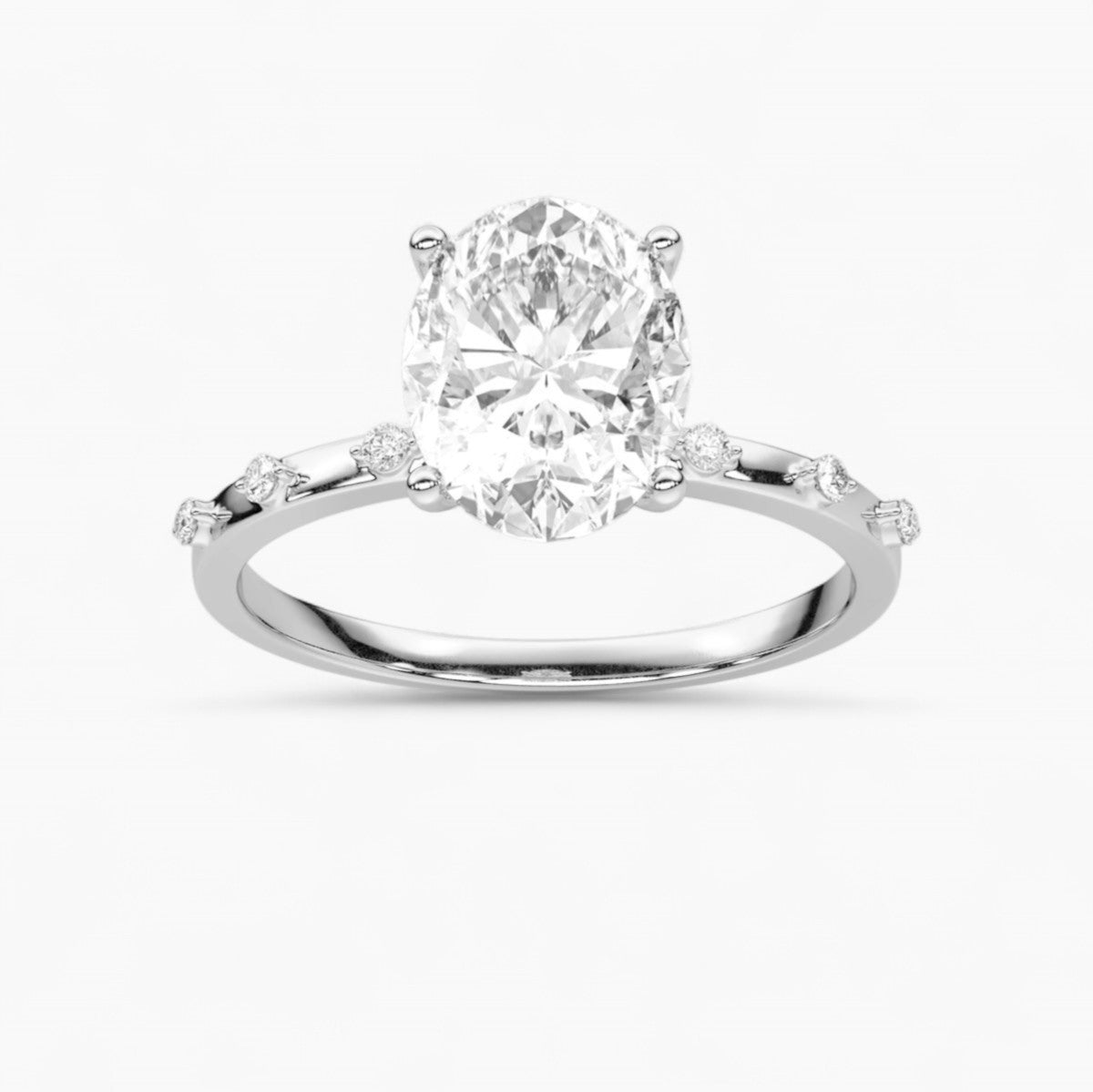 Elegantly Simple Diamond Engagement Ring