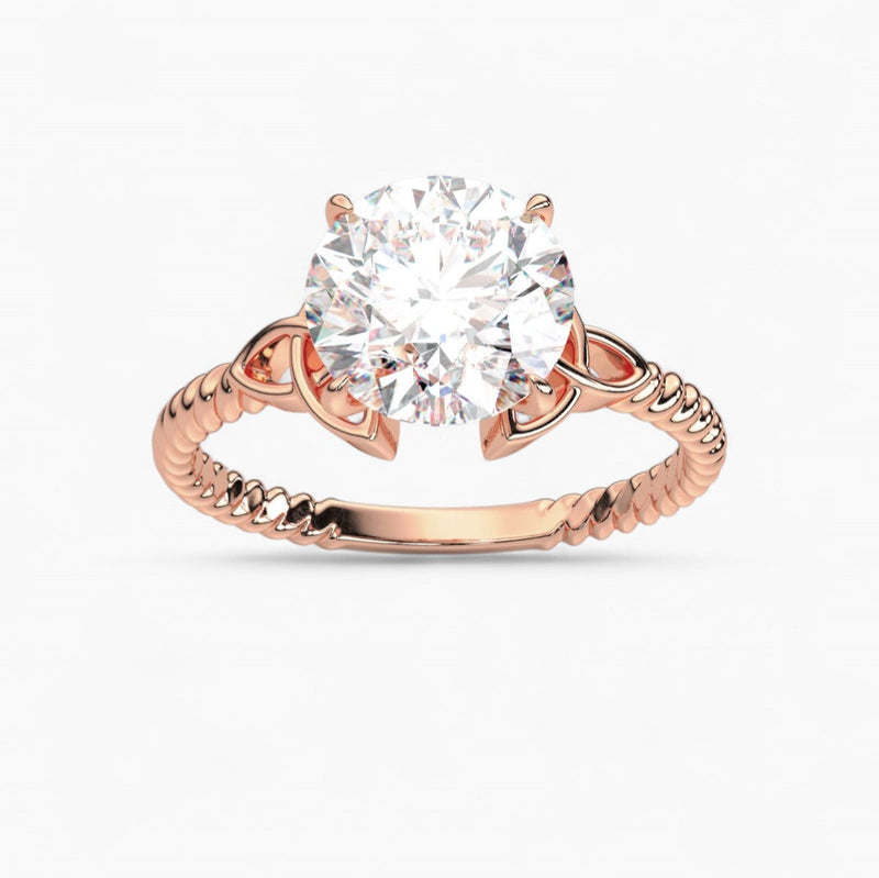 vintage lab grown diamond engagement rings