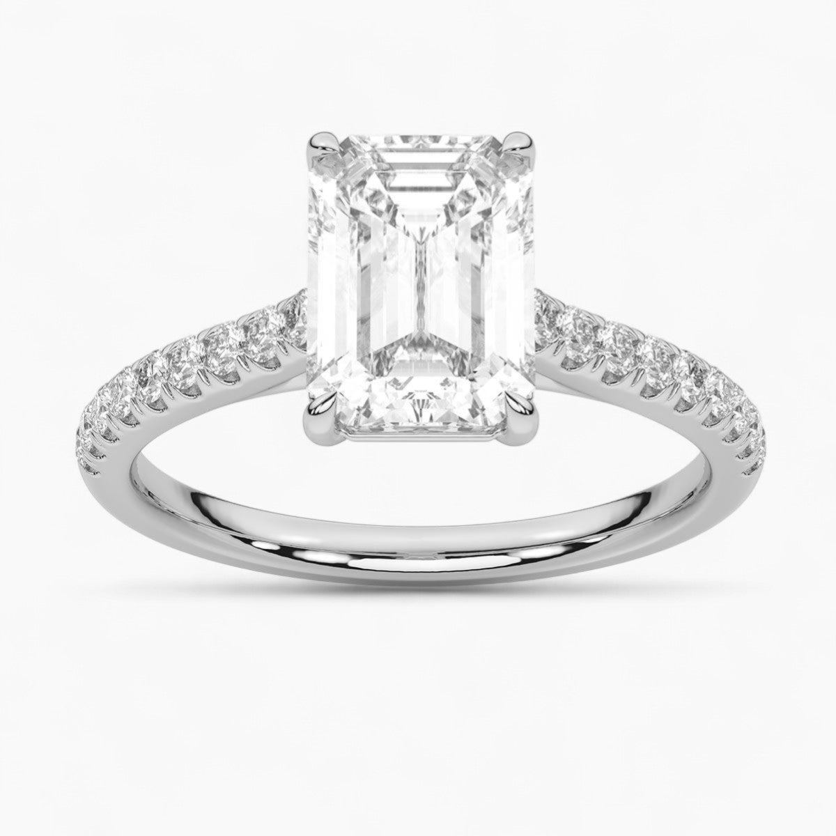 Bold Diamond Engagement Ring