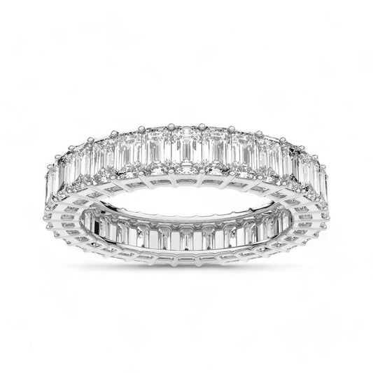 Baguette Cut Eternity Band