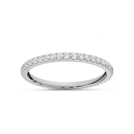 Round Cut Eternity Band
