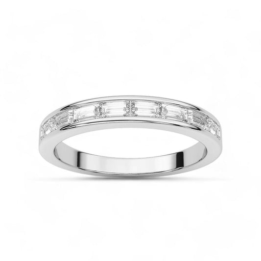 Channel Set Baguettte Cut Band