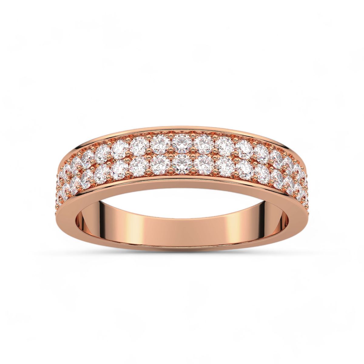 Double Row Round Cut Band