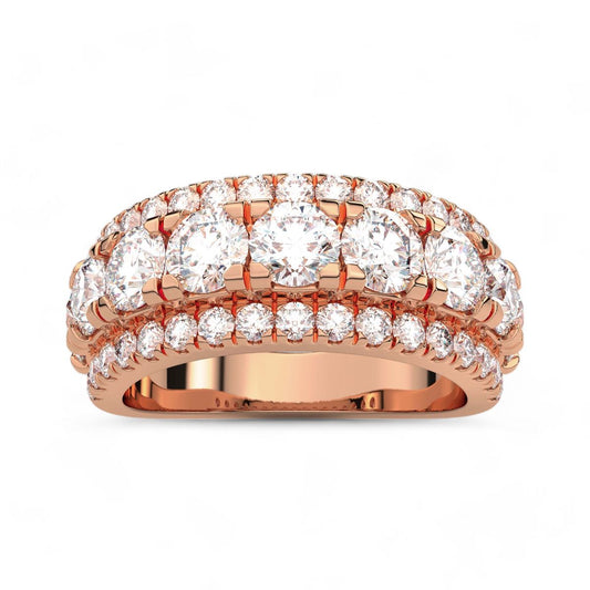 Triple Row Diamond Majesty Band