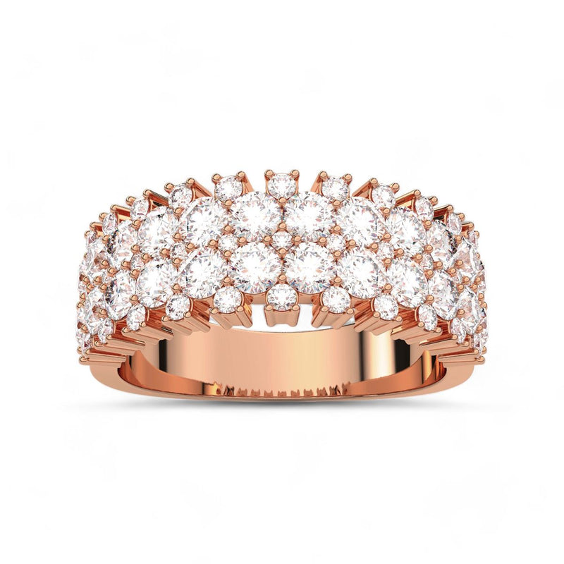womens cluster rings