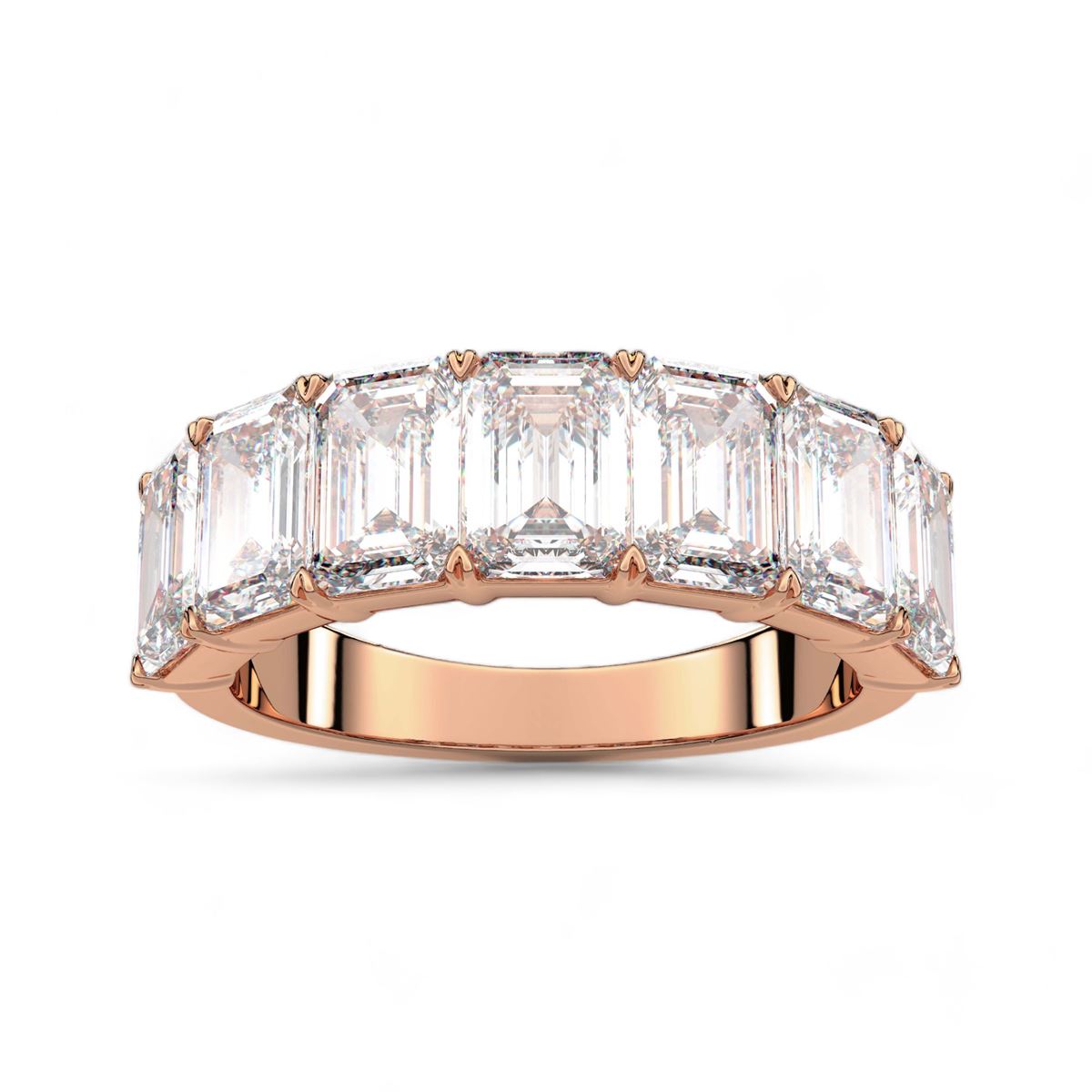 womens seven stone rings