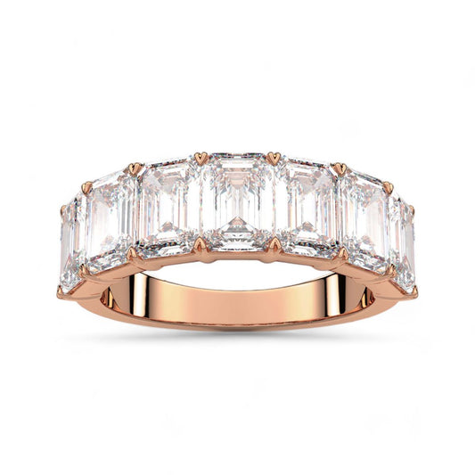 Seven Stone Oval Cut Ring