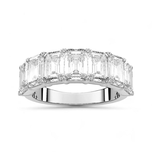 Seven Stone Oval Cut Ring