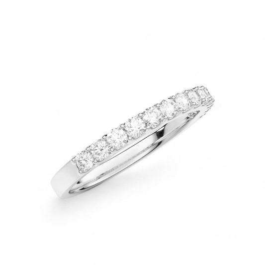Round Cut Diamond Eternity Band