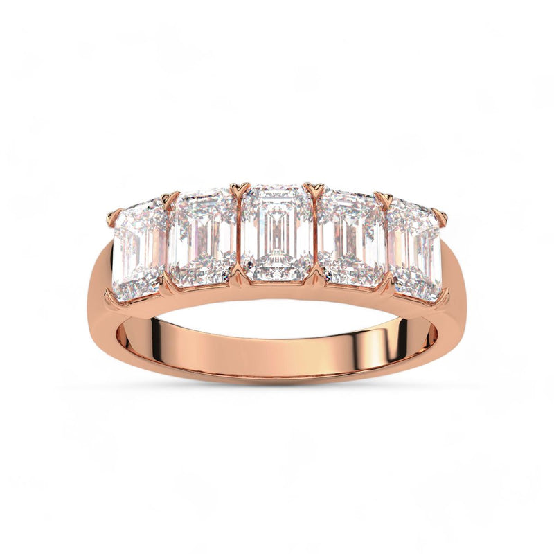 womens five stone rings