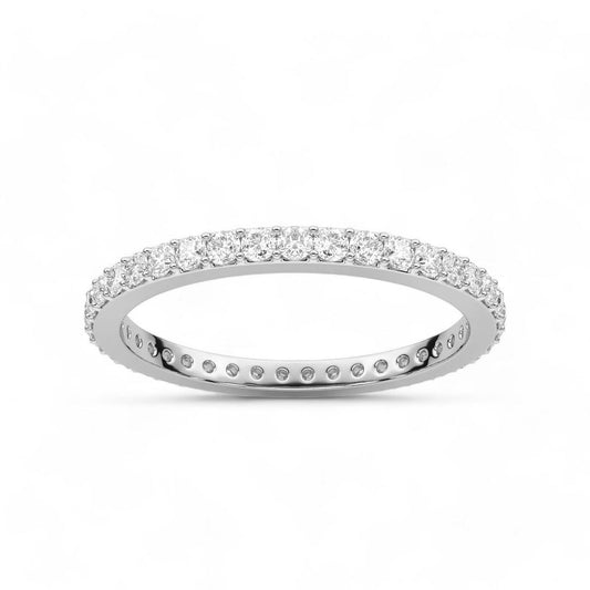 Round-Cut Diamond Eternity Band