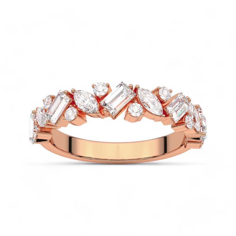 womens multi stone rings