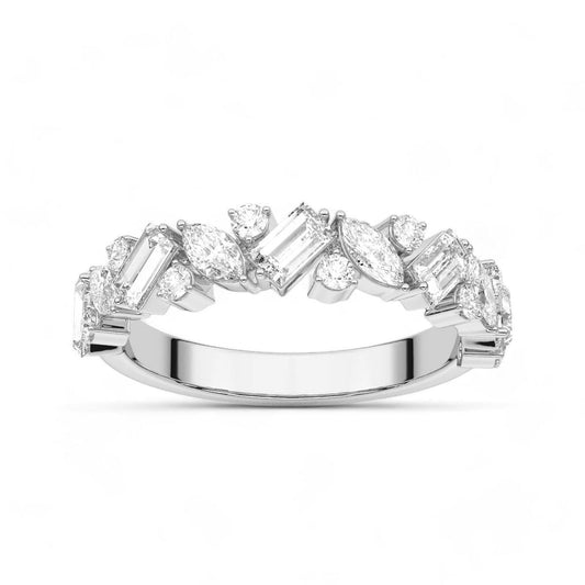 Eclectic Multi-Cut Diamond Band