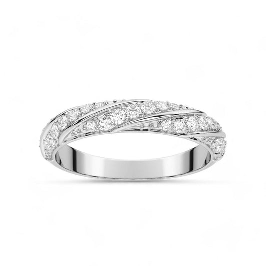 Twisted Diamond Band