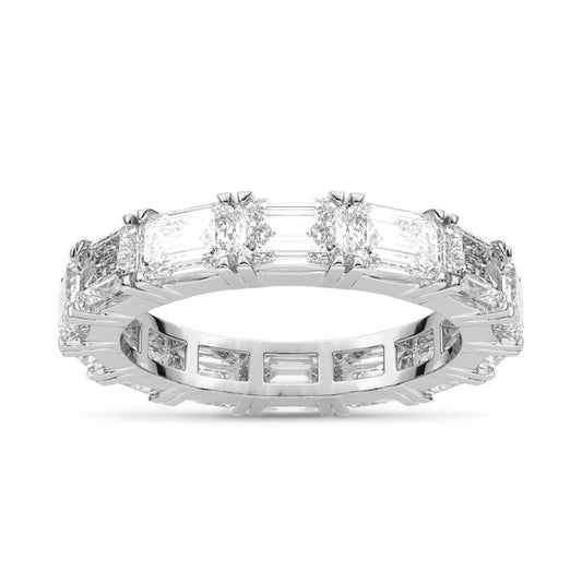 Emerald-Cut Diamond Eternity Band