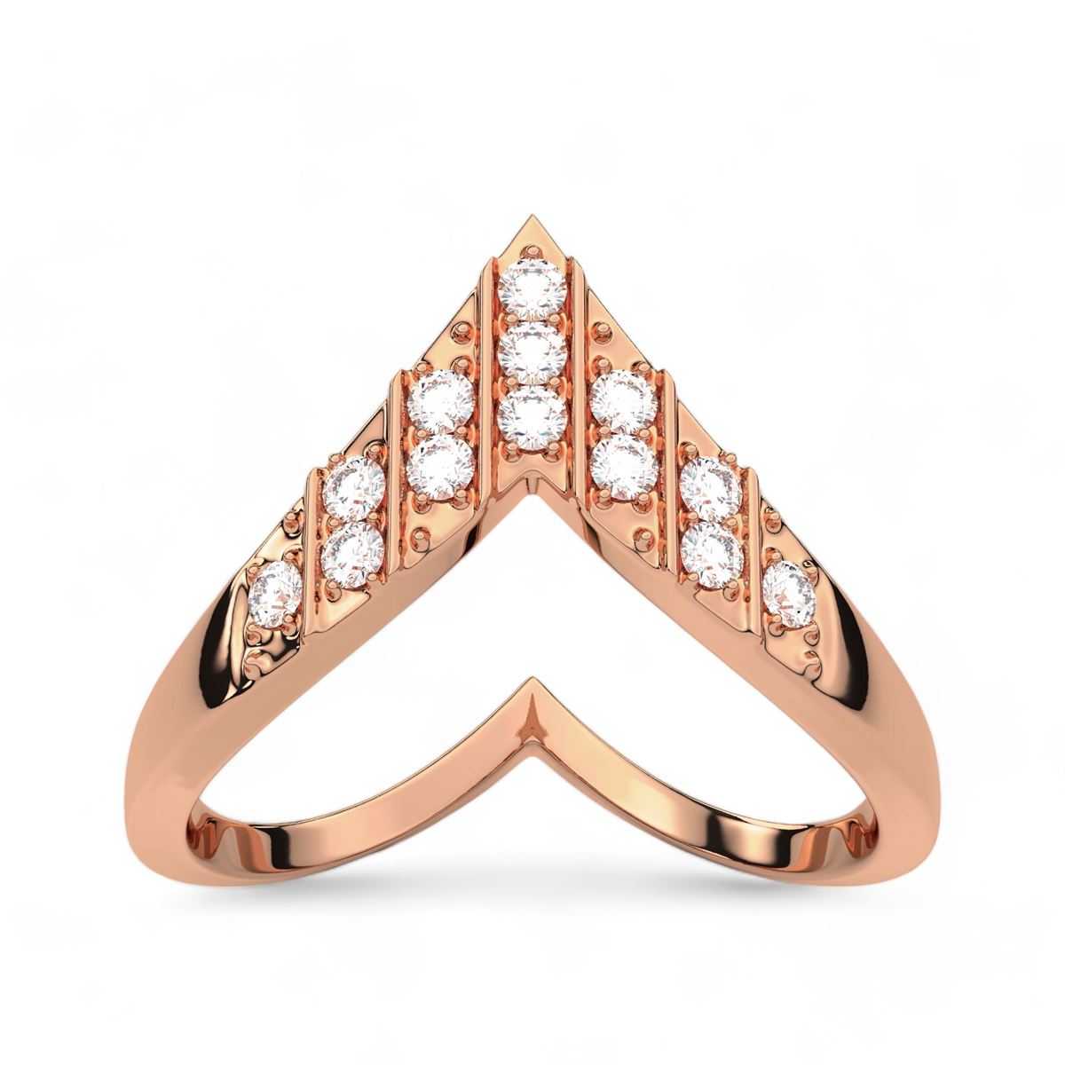 Studded Aurora Ring