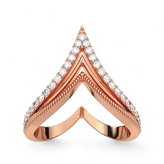 Vintage Double Aurora Ring
