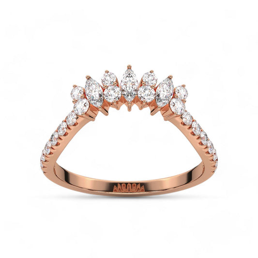 Marquise Cluster Ring