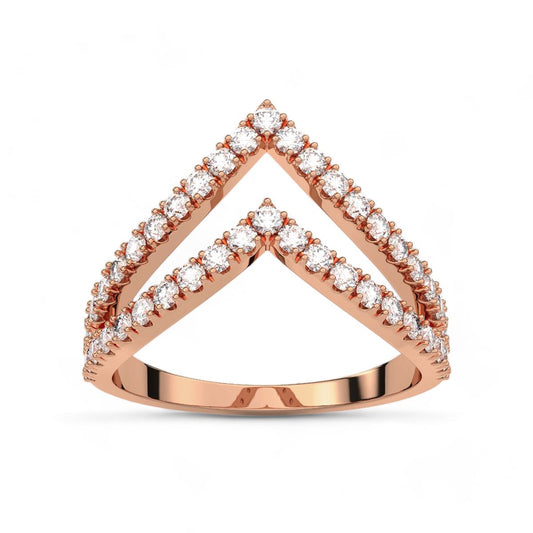 Double Aurora Diamond Band