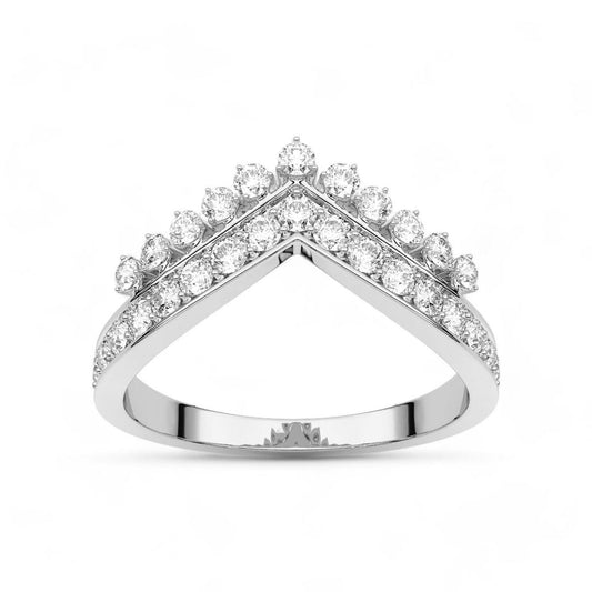 Double Tiered Aurora Ring