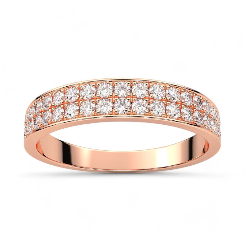 womens double row rings