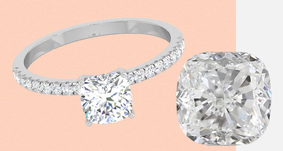 Cushion Shaped Diamonds