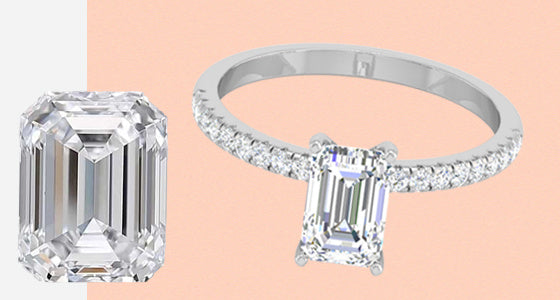 Emerald Shaped Diamonds