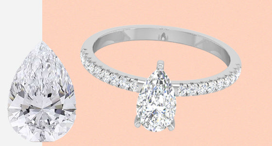 Pear Shaped Diamonds