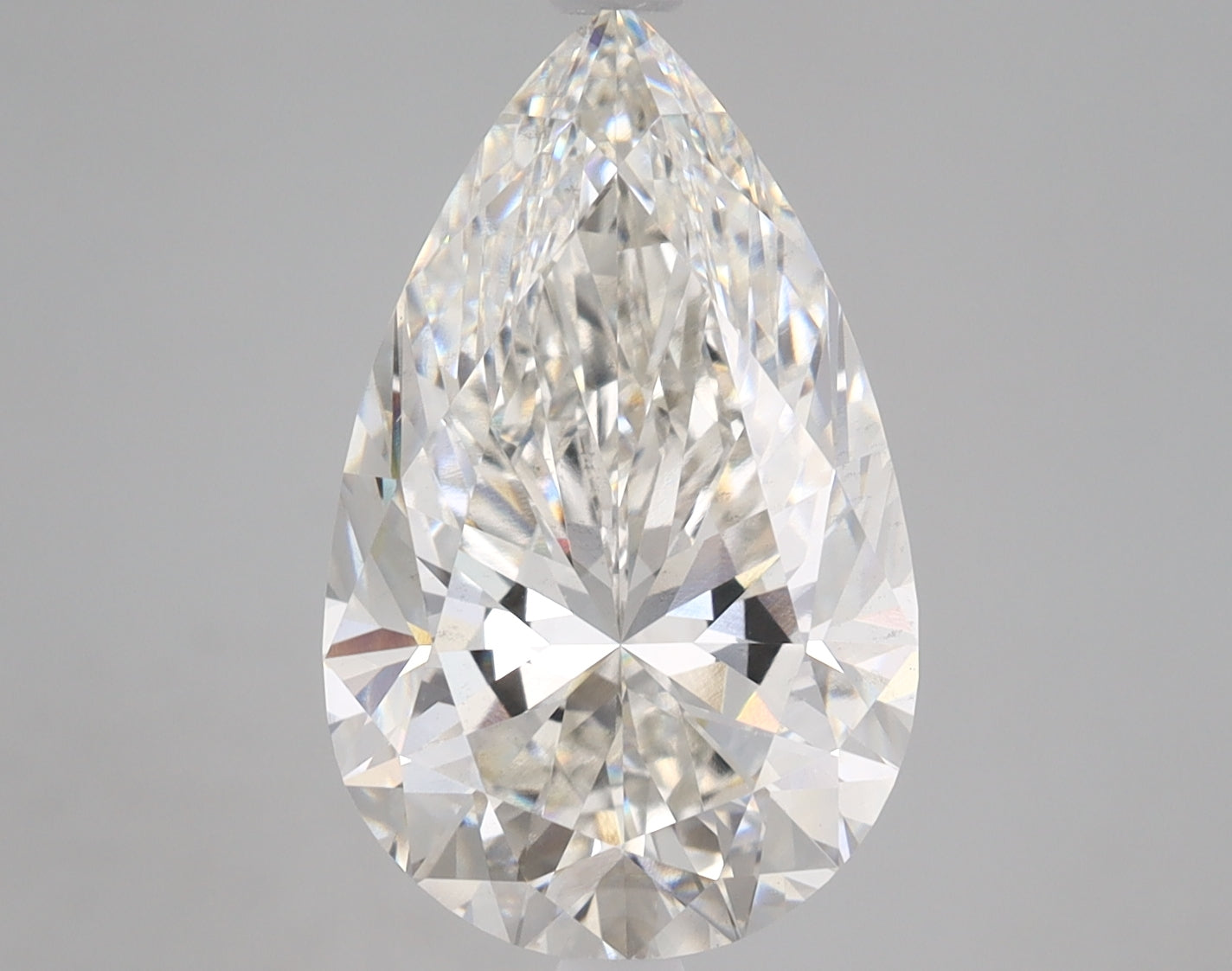 Pear 5.21ct G VS2