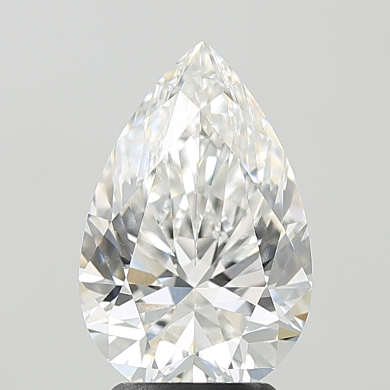 Pear 3.09ct F VVS1