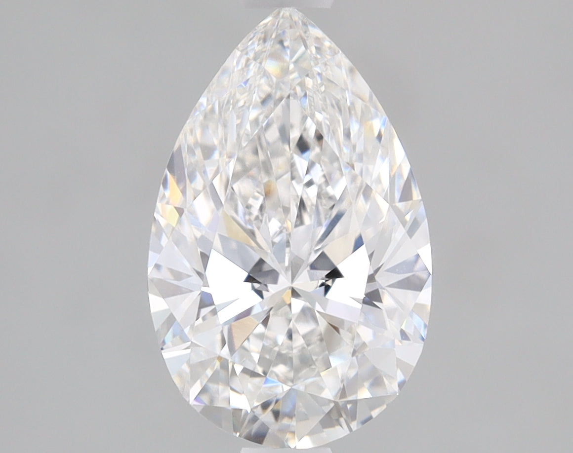 Pear 1.41ct F VVS1