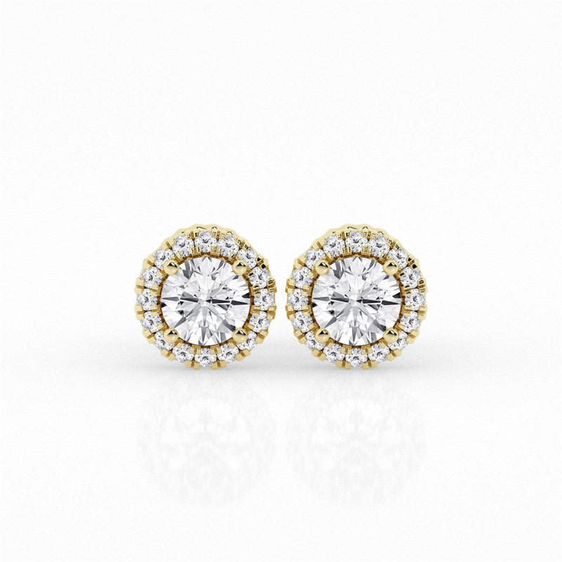 halo earrings