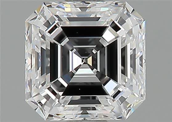 Asscher 1.01ct E VS1
